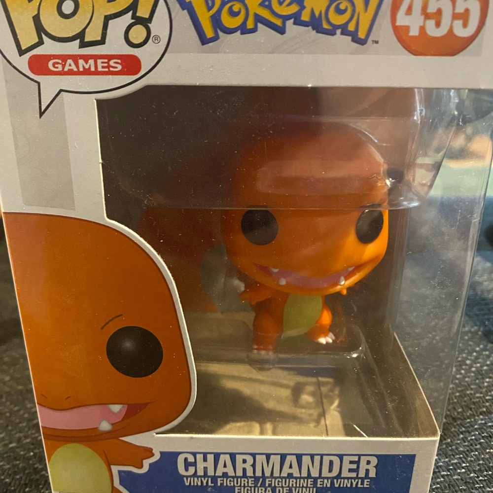 Funko Charmander Vinyl Figure - Orange and Yellow